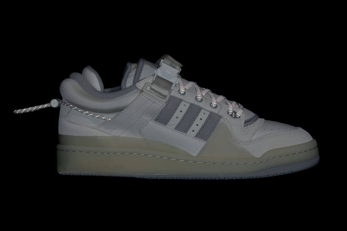 adidas Originals x Bad Bunny "The Last" Forum - Cloud White / Clear Onix / Core White - HQ2153