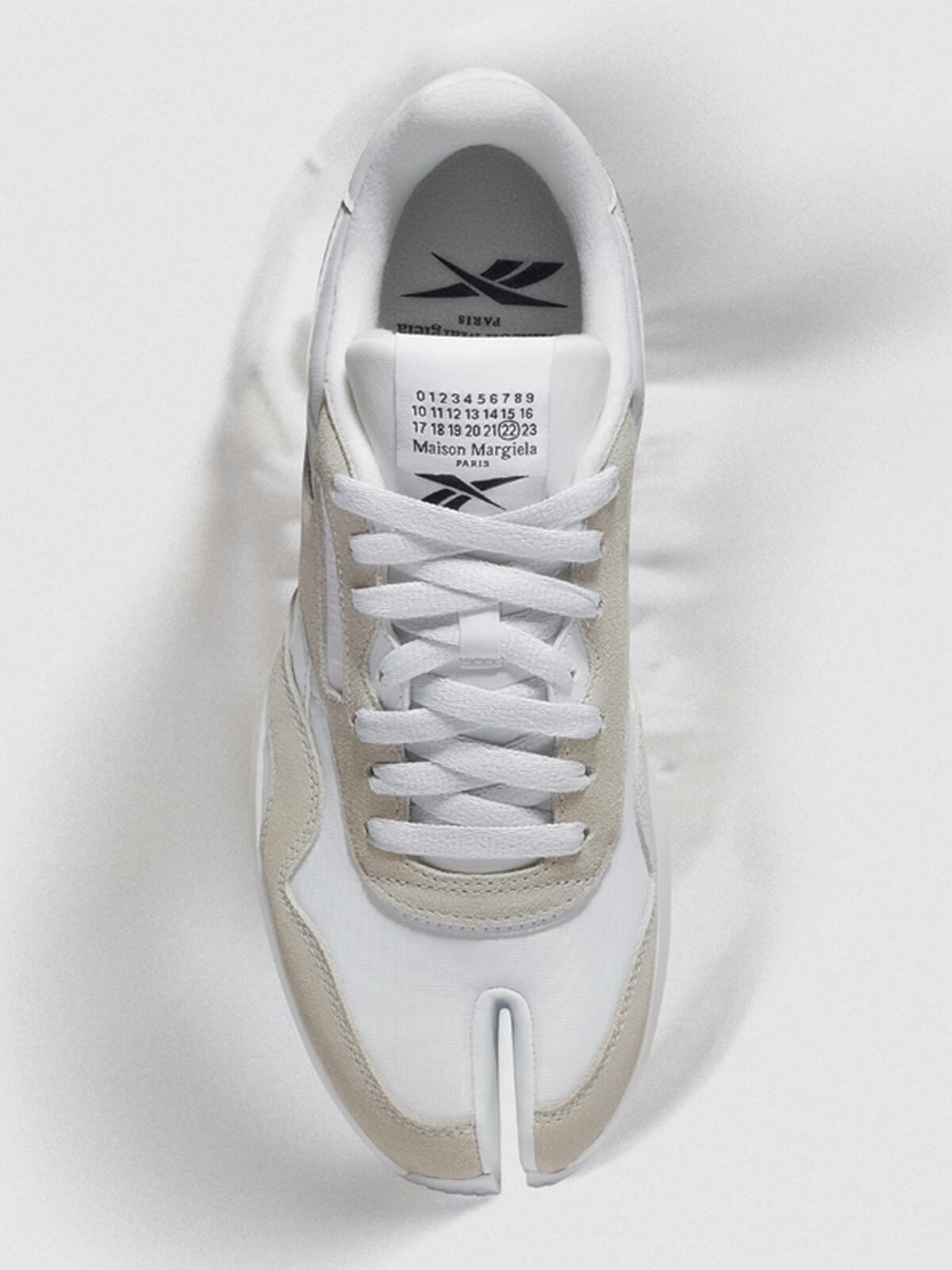 Reebok x Maison Margiela Project 0 Classic Leather Tabi Nylon Black & White