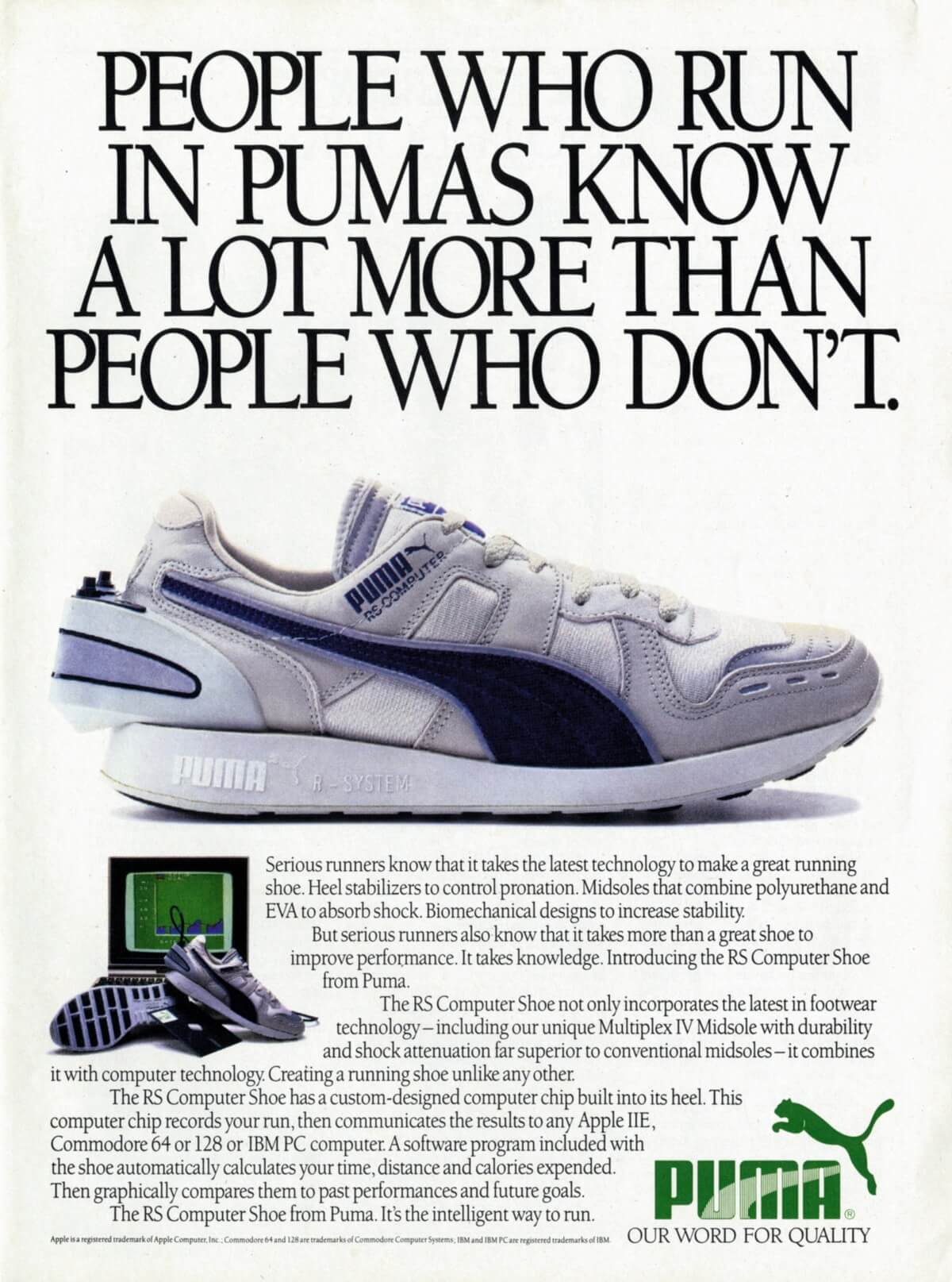 Puma RS Computer - 1986 Advertisement
