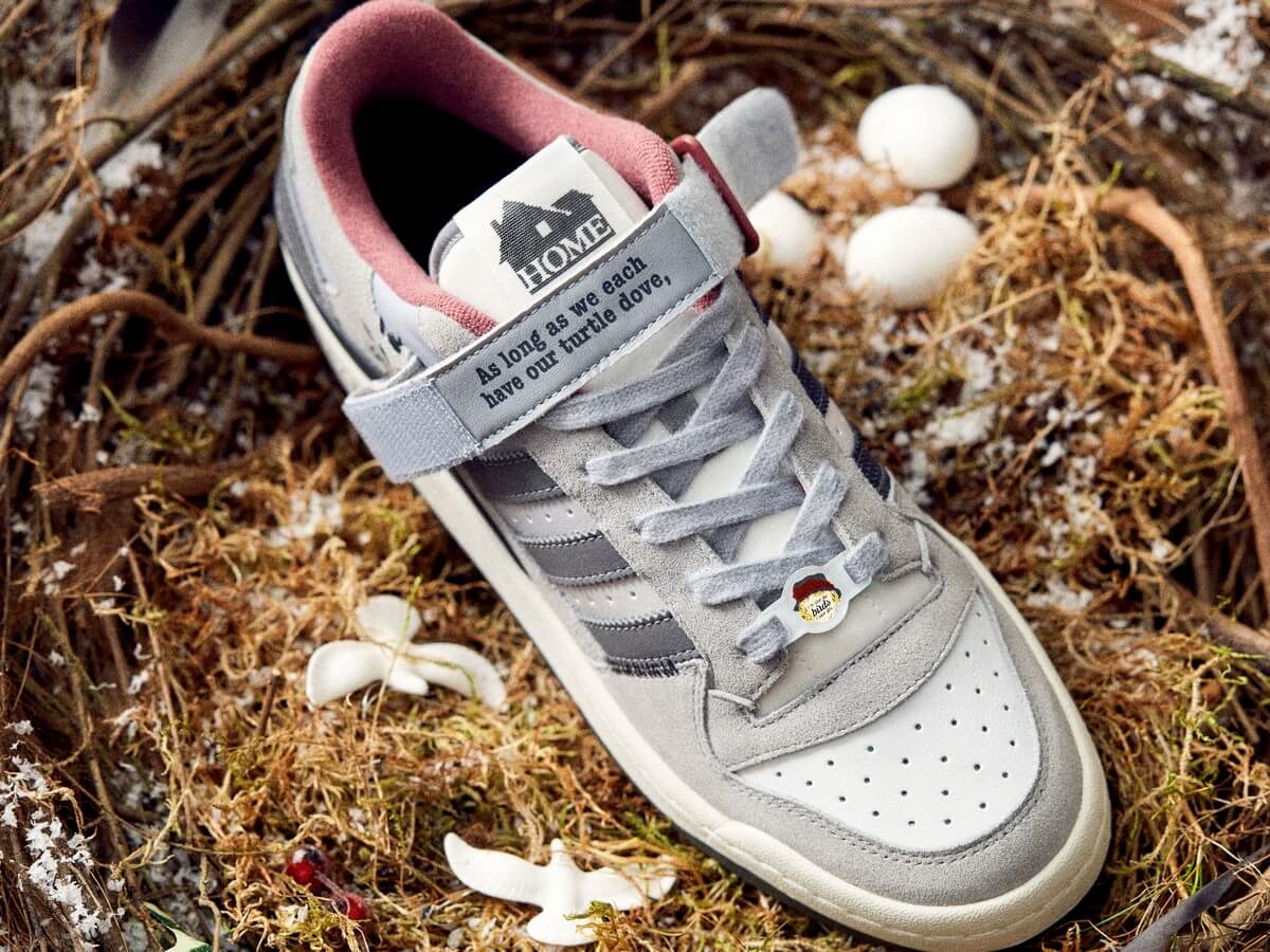 adidas Originals x Home Alone 2 Forum 84 Low - Charcoal Solid Grey / Crystal White / Grey Four - ID4328