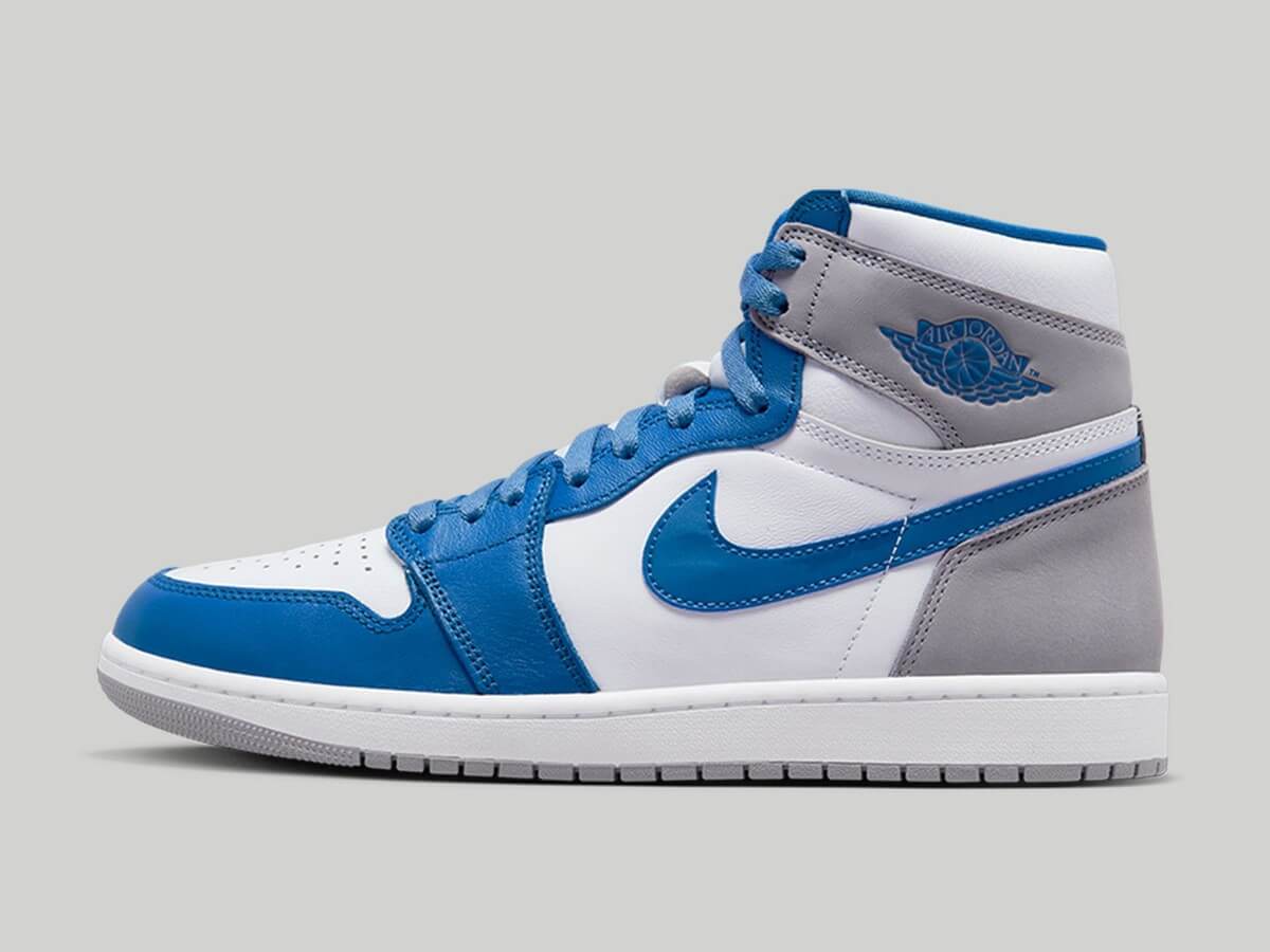 Nike Air Jordan 1 Retro - True Blue/White-Cement Grey - DZ5485-410