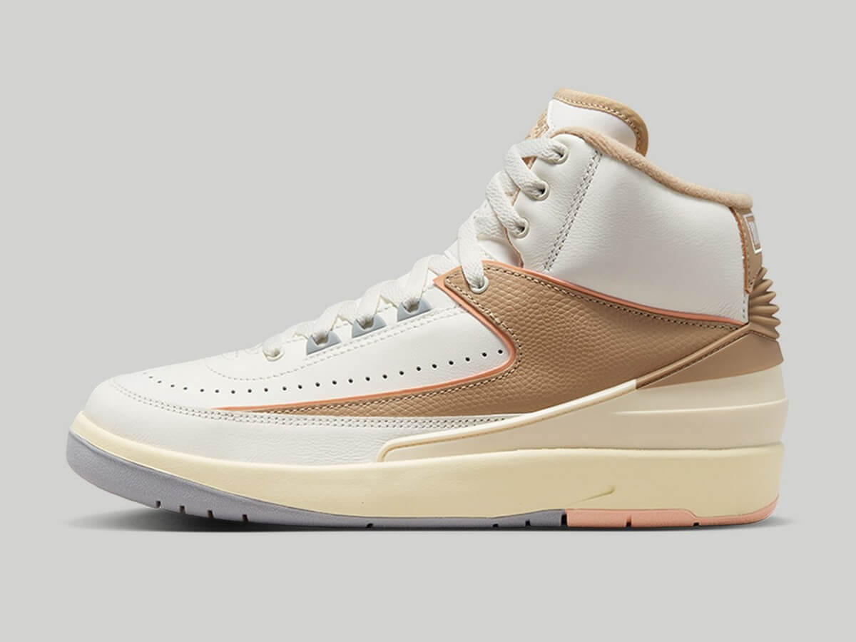 Nike Wmns Air Jordan 2 Retro - "Craft" - Sail/Desert-Sunset Haze-Light Steel Grey - DX4400-118