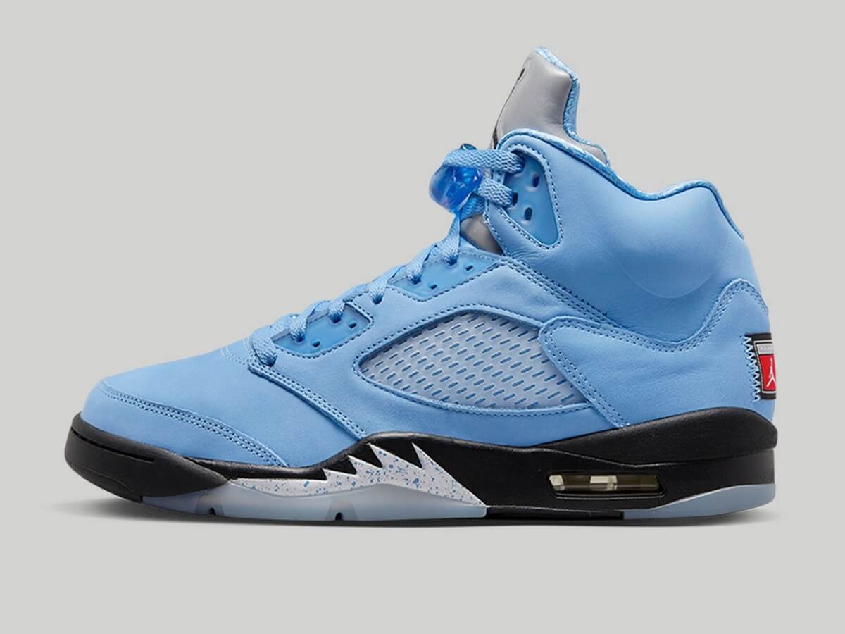 Nike Air Jordan 5 Retro "UNC - Chapel Hill" - University Blue/Black-White - DV1310-401