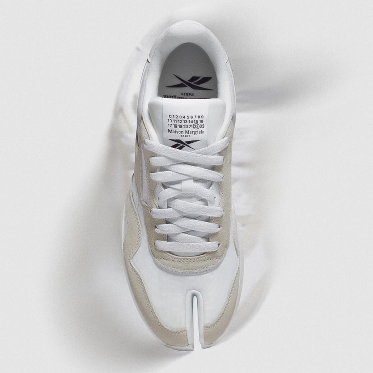 Reebok x Maison Margiela Project 0 Classic Leather Tabi Nylon Black & White