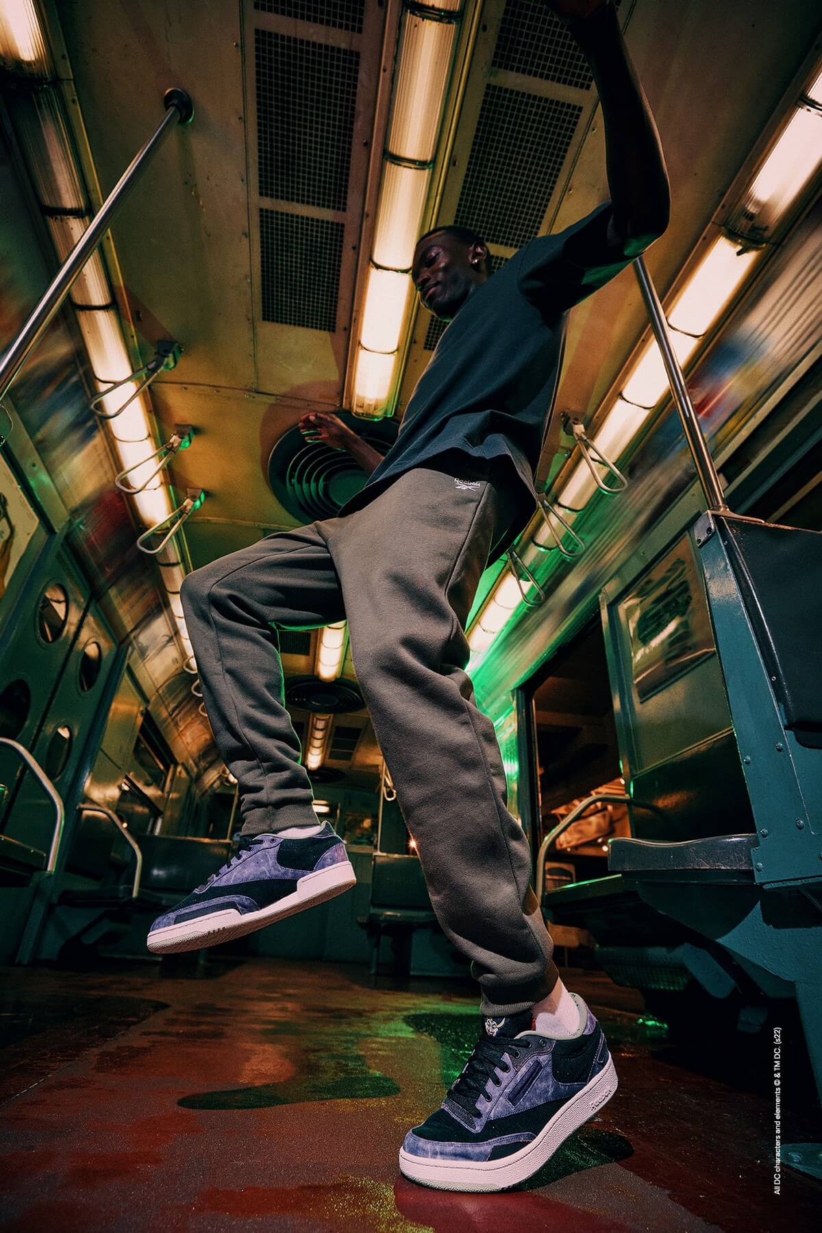 Reebok x Warner Bros. DC "Good vs. Evil" - Club C 85 "The Joker" - HQ4573