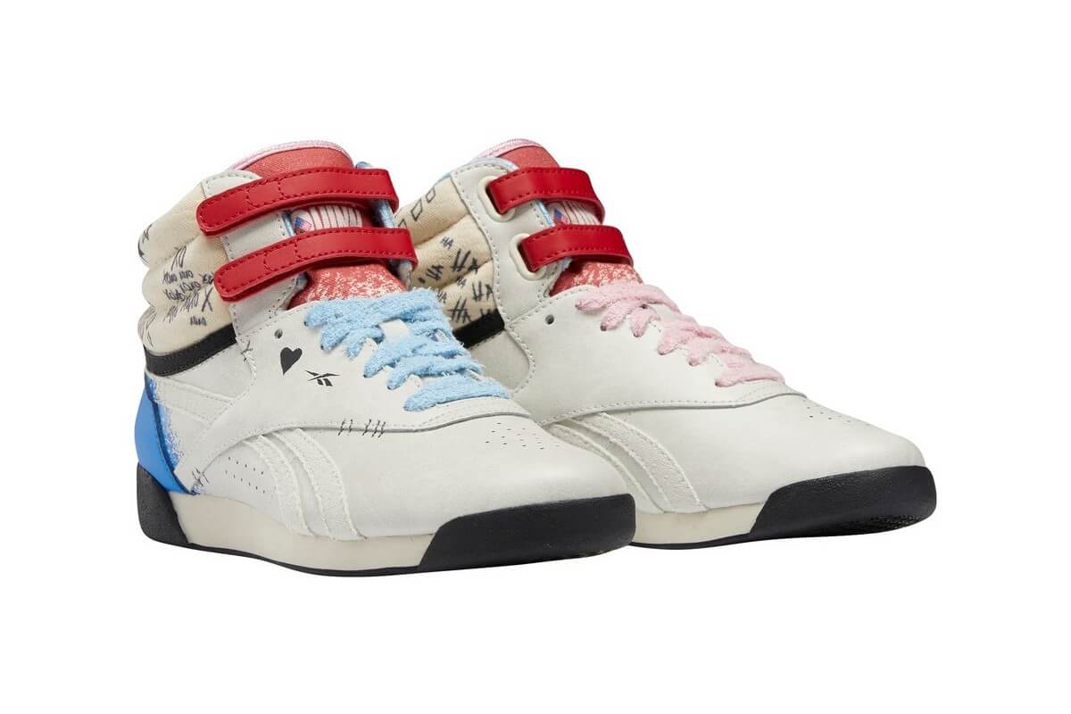 Reebok x DC Freestyle Hi "Harley Quinn" - HQ4572