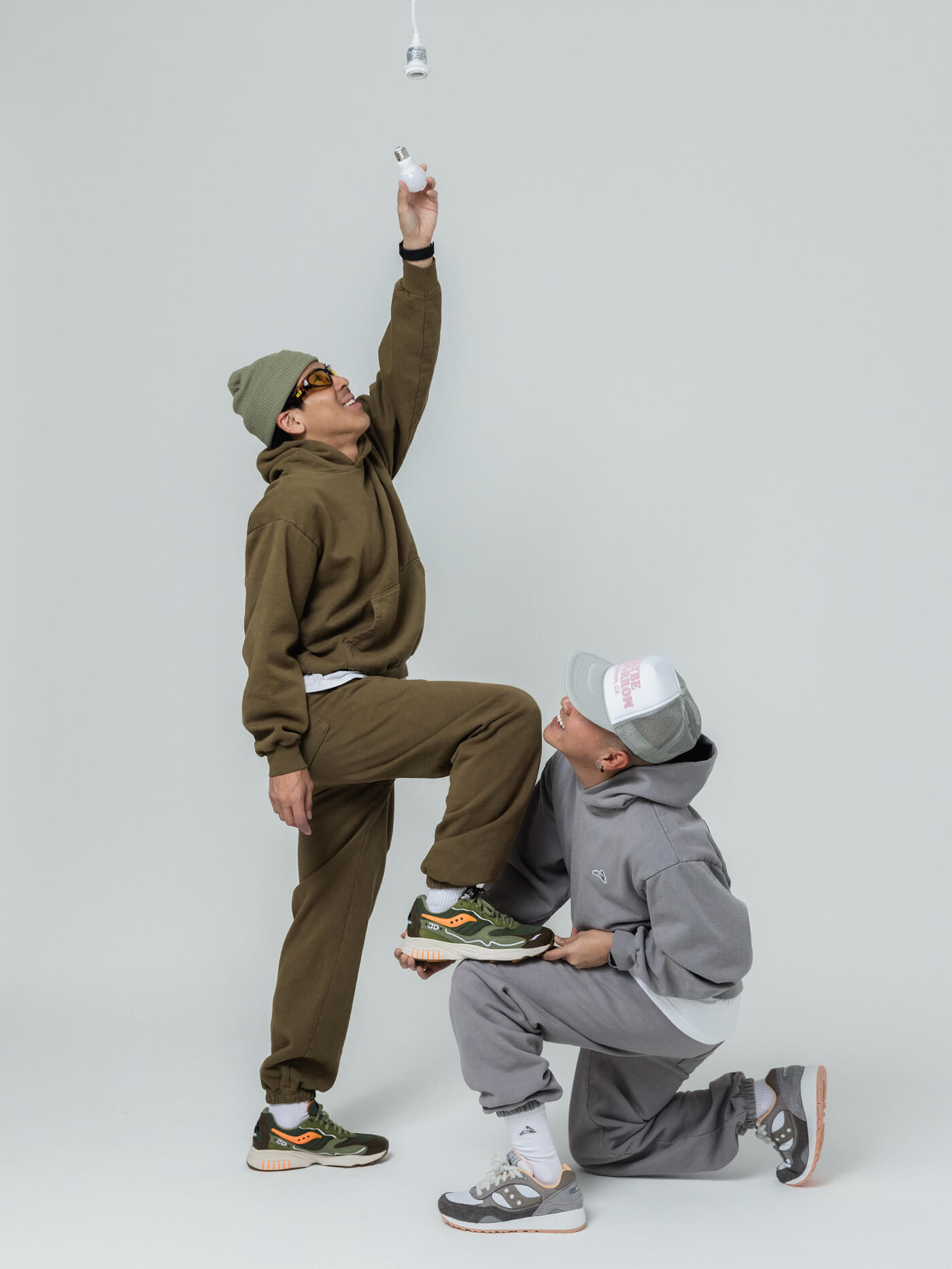 Saucony x Maybe Tomorrow "Better Together" - Shadow 6000 "Hare" & 3D Grid Hurricane "Tortoise"