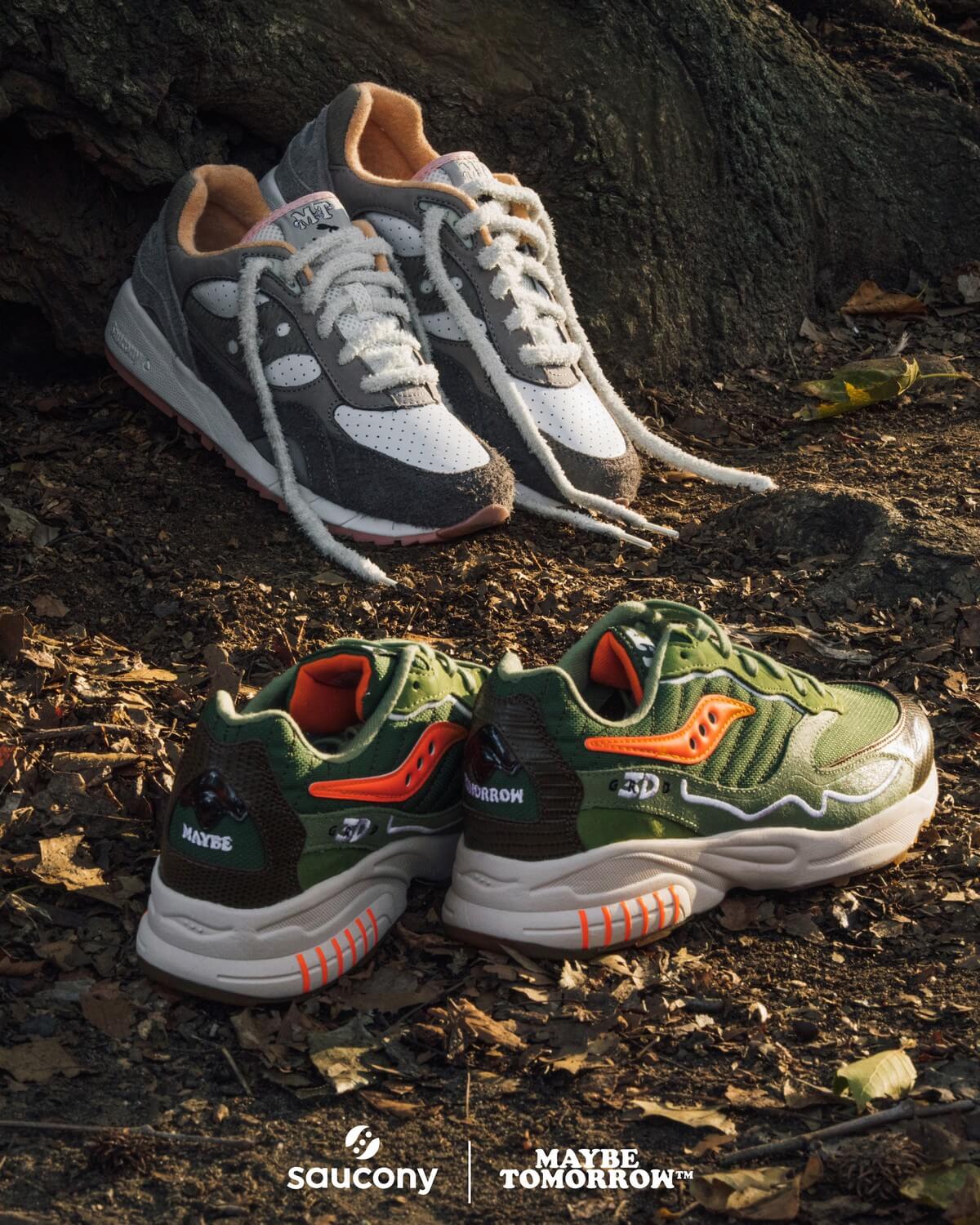 Saucony x Maybe Tomorrow „Better Together“ – Shadow 6000 „Hare“ & 3D Grid Hurricane „Tortoise“