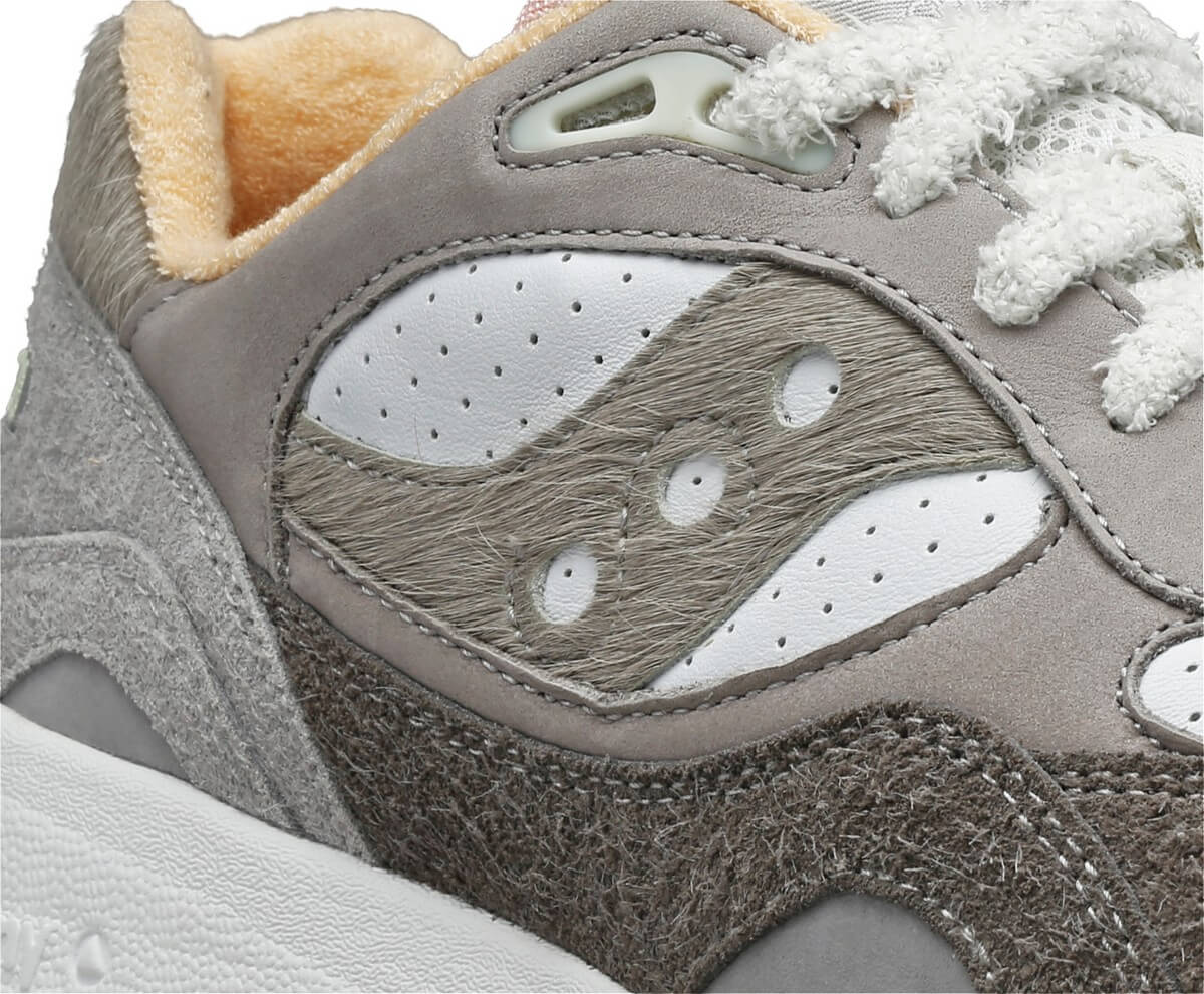 Saucony x Maybe Tomorrow "Better Together" - Shadow 6000 "Hare" - White / Grey / Beige - S70682-2