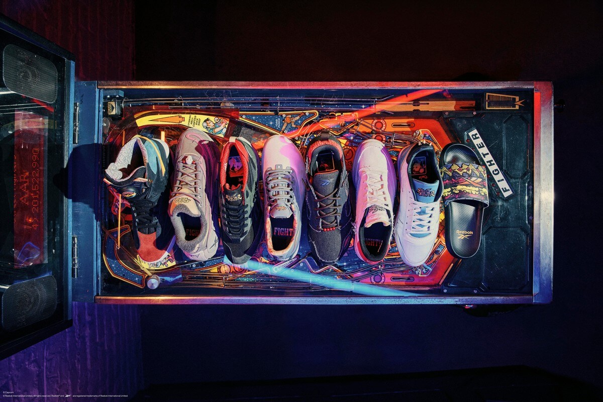 Reebok x Street Fighter Sneaker Collection