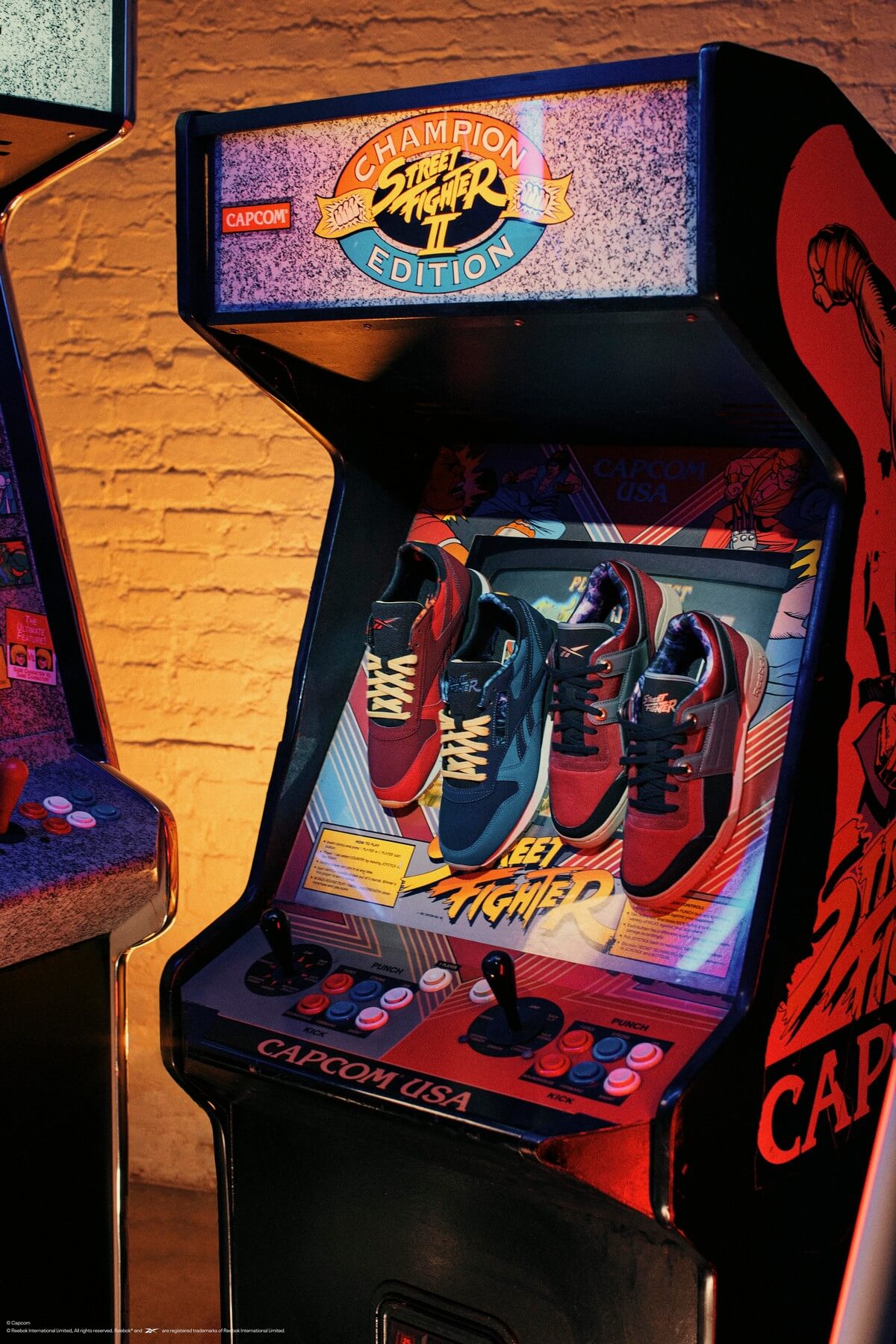 Reebok x Street Fighter Sneaker Collection