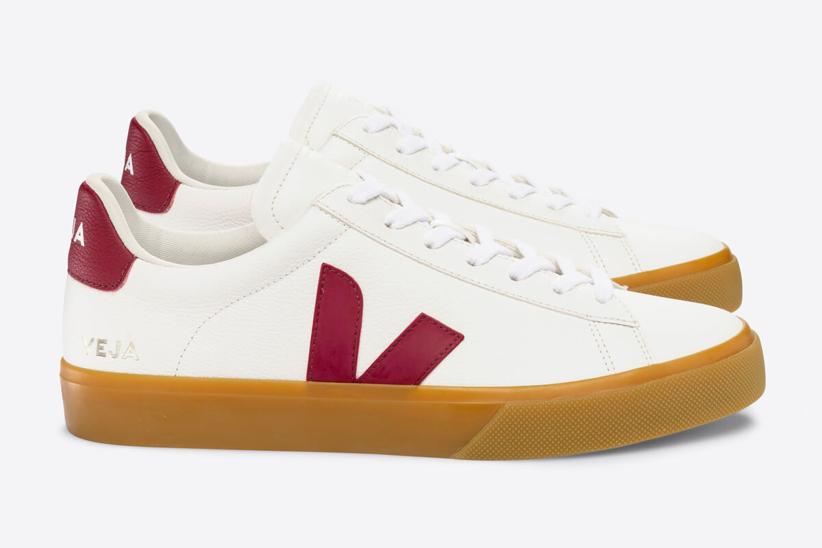 VEJA Campo Extra White / Marsala