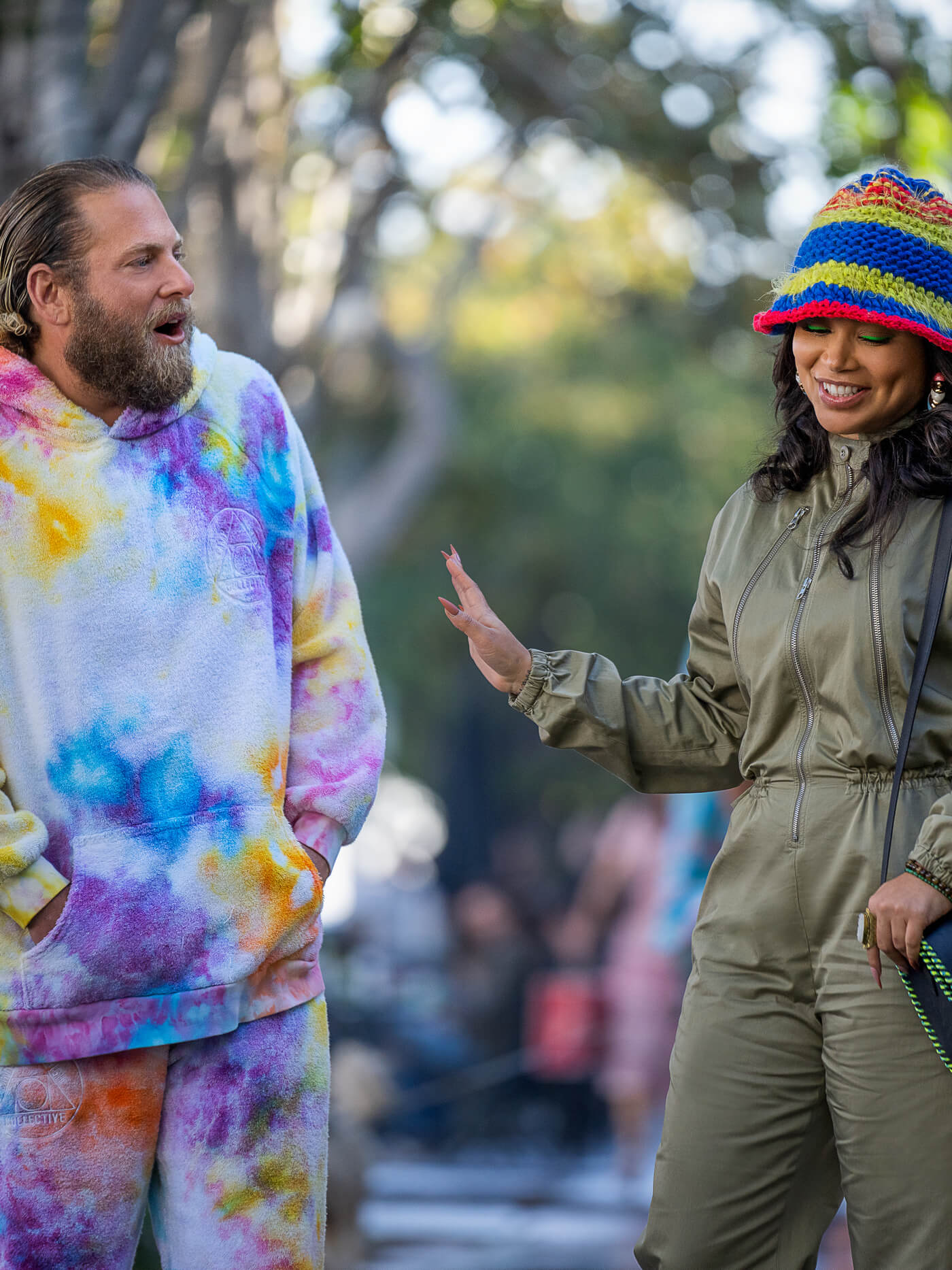 Jonah Hill & Lauren London in „You People“ feat. Nike x Sean Wotherspoon Air Max 1/97