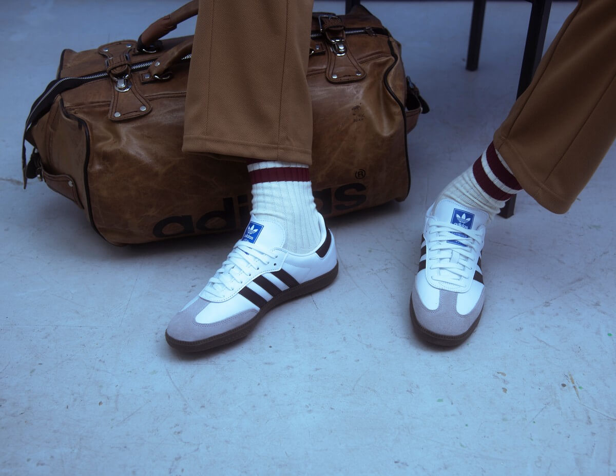 adidas Samba OG - White - Cloud White / Core Black / Clear Granite - B75806
