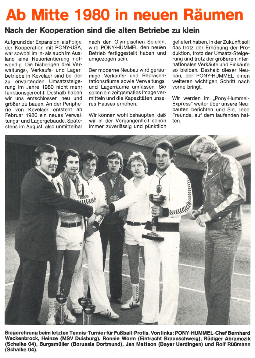hummel - 100 Years in Sport
