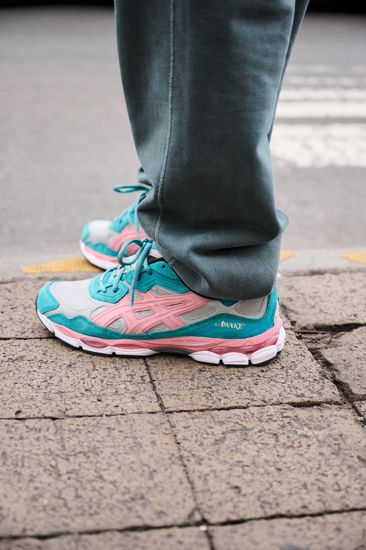 ASICS SportStyle x AWAKE NY Gel-NYC Teal/Salmon & Purple/Gold