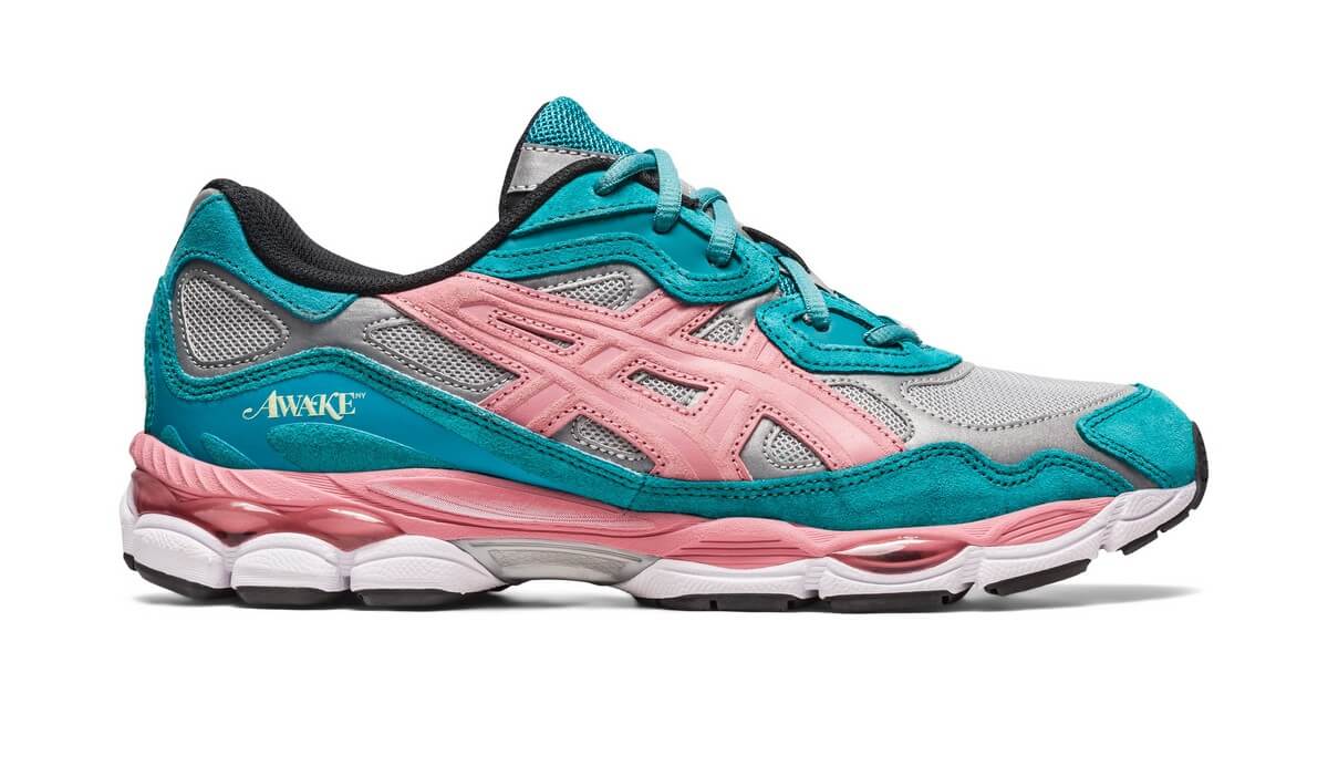 ASICS SportStyle x AWAKE NY - Gel-NYC - Teal/Salmon - 1201A850-022