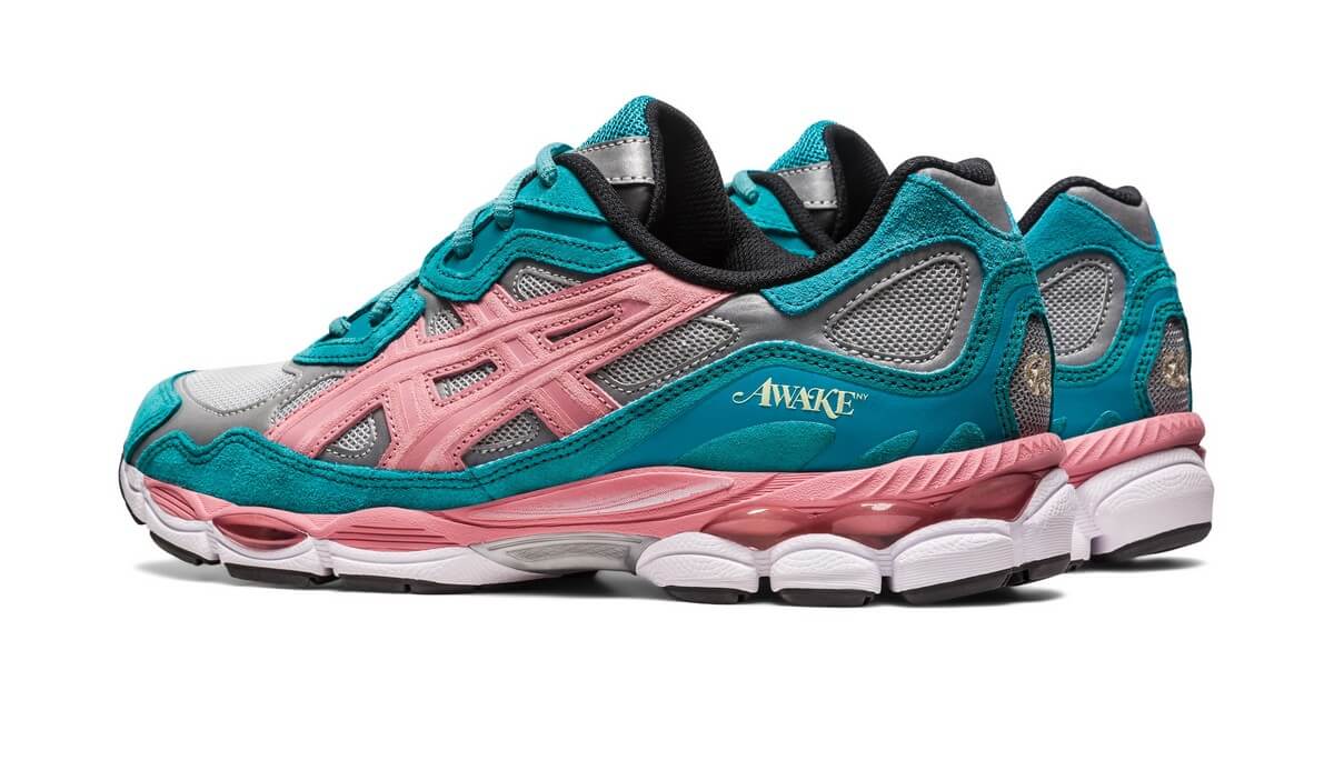 ASICS SportStyle x AWAKE NY - Gel-NYC - Teal/Salmon - 1201A850-022