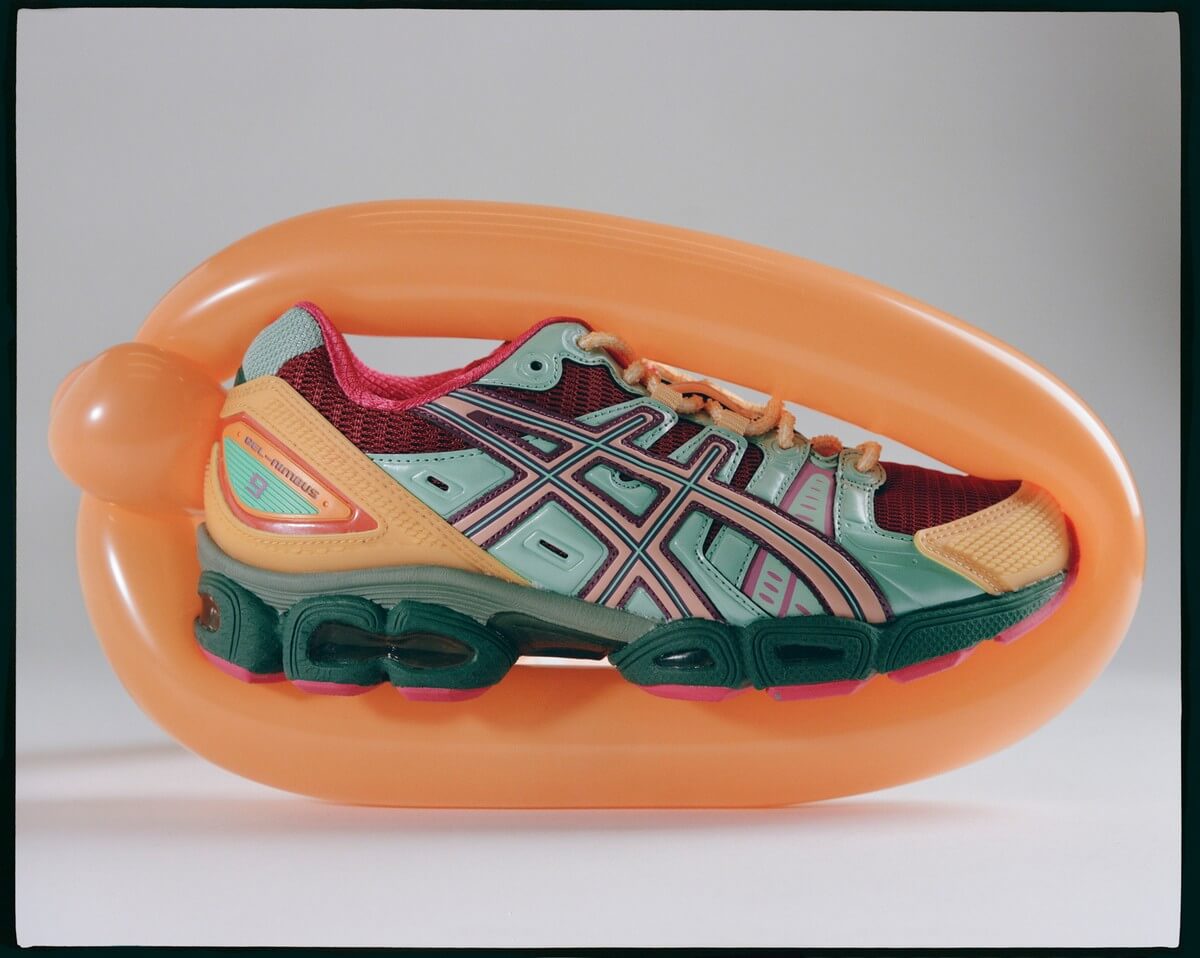 ASICS SportStyle x BRAIN DEAD Gel-Nimbus 9 - Rio Red/Amost Apricot - 1201A849-600