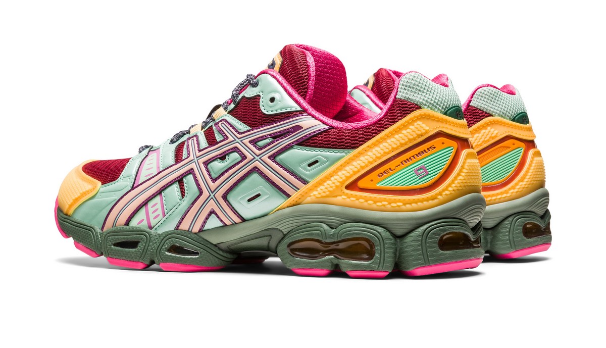 ASICS SportStyle x BRAIN DEAD Gel-Nimbus 9 - Rio Red/Amost Apricot - 1201A849-600