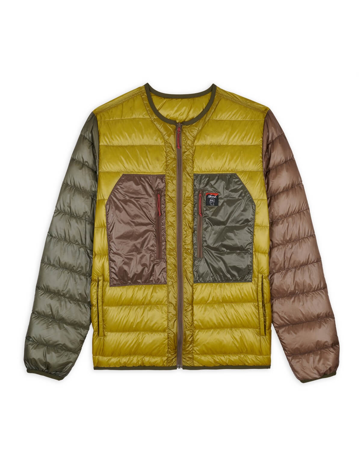 Brain Dead x Nanga Paneled Puffer Shirt