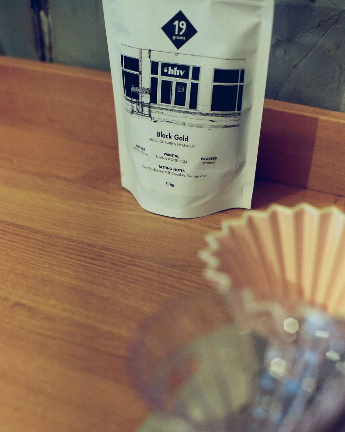 HHV x 19grams "Black Gold" Coffee