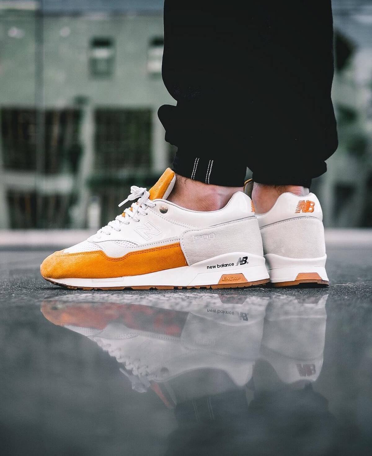 New Balance x Solebox M1500BOR "Toothpaste" - Orange/White