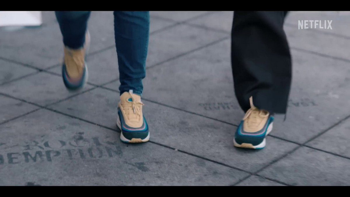 Jonah Hill & Lauren London in "You People" feat. Nike x Sean Wotherspoon Air Max 1/97