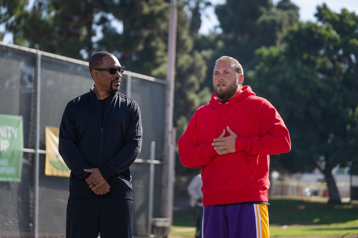 Eddie Murphy & Jonah Hill in "You People"