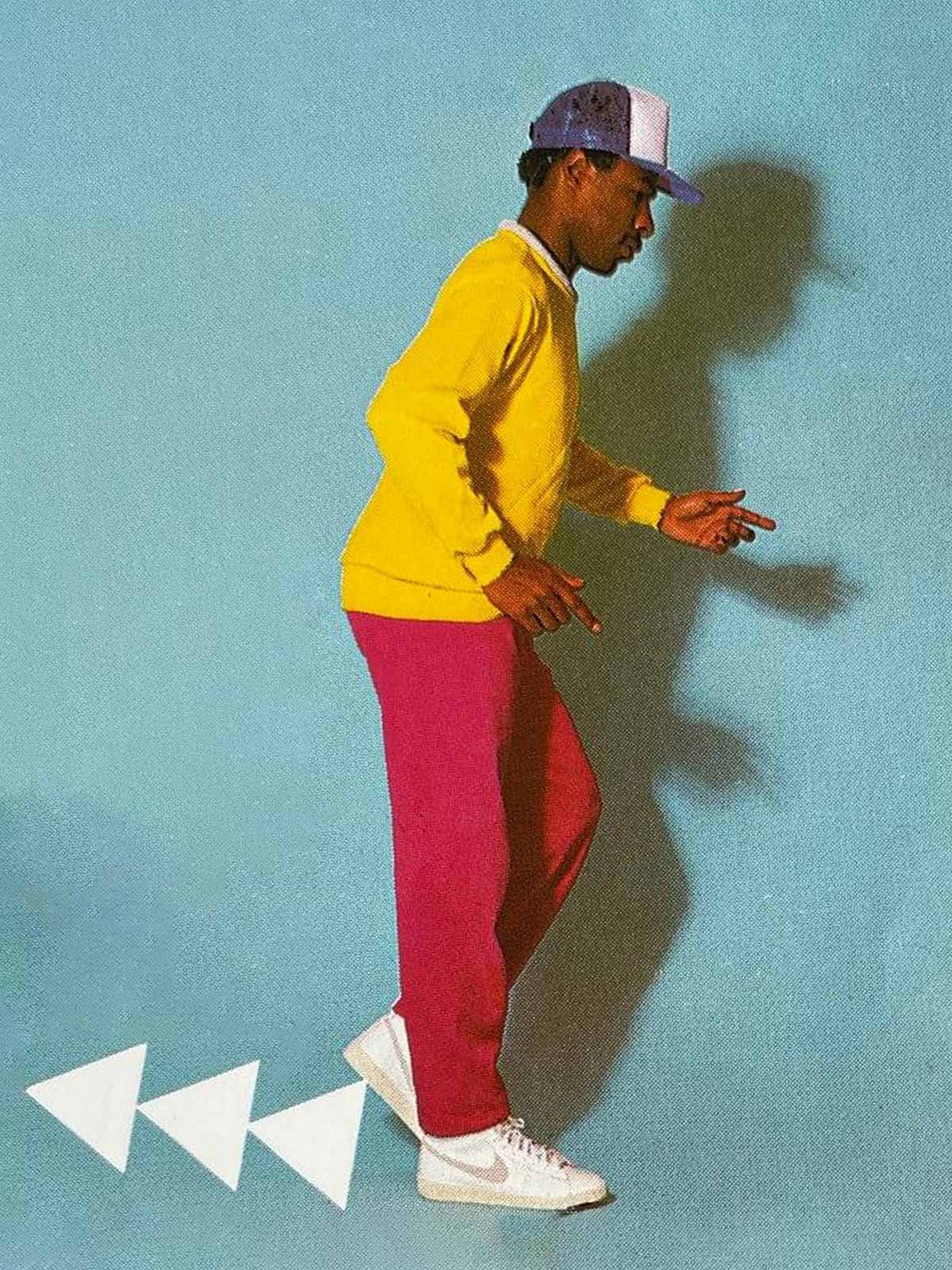 Nike Blazer (1983) feat. on „Breakdance Boogie“ vinyl cover & poster