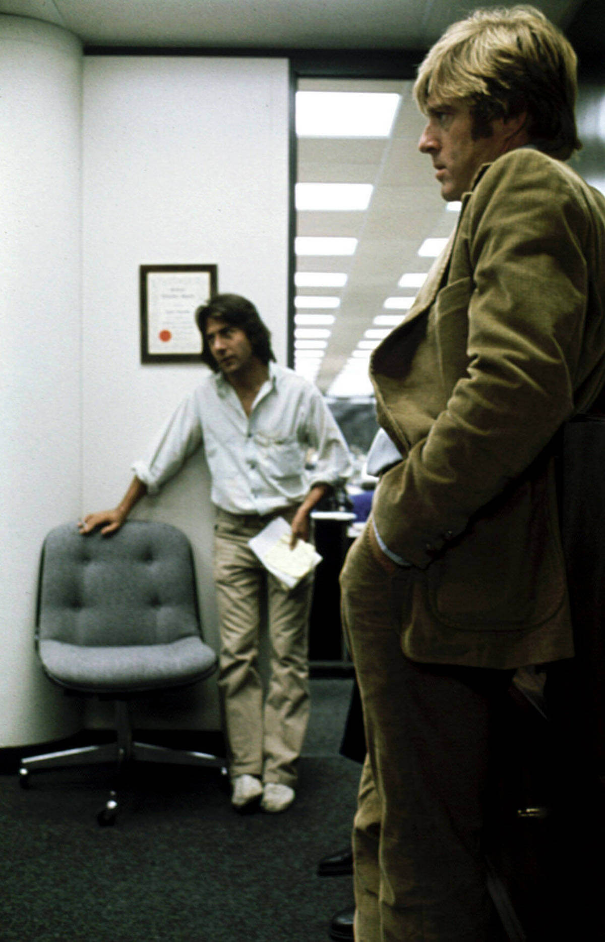 Dustin Hoffman in „All President’s Men“ feat. TRETORN Nylite