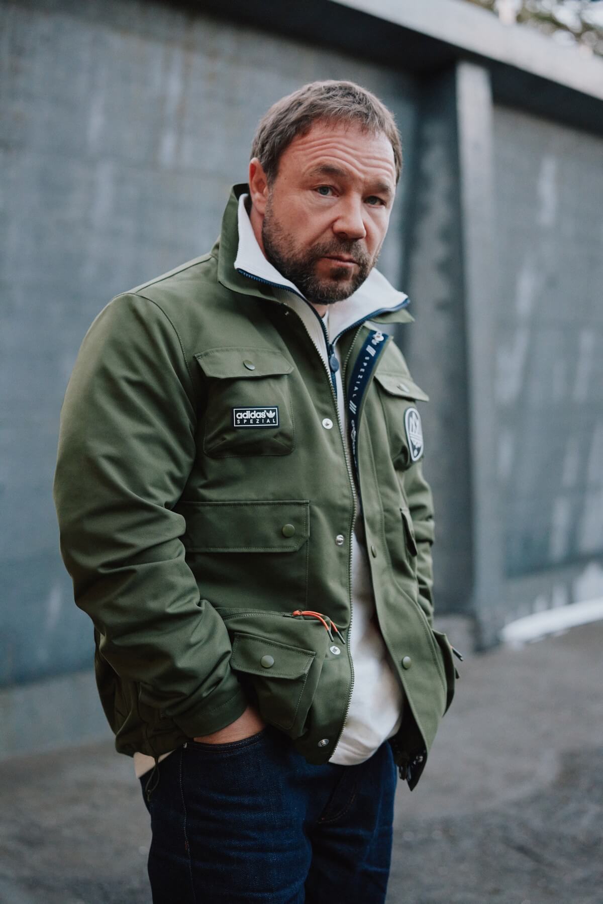 adidas Spezial Feniscowles Jacket Wild Pine(HS4162