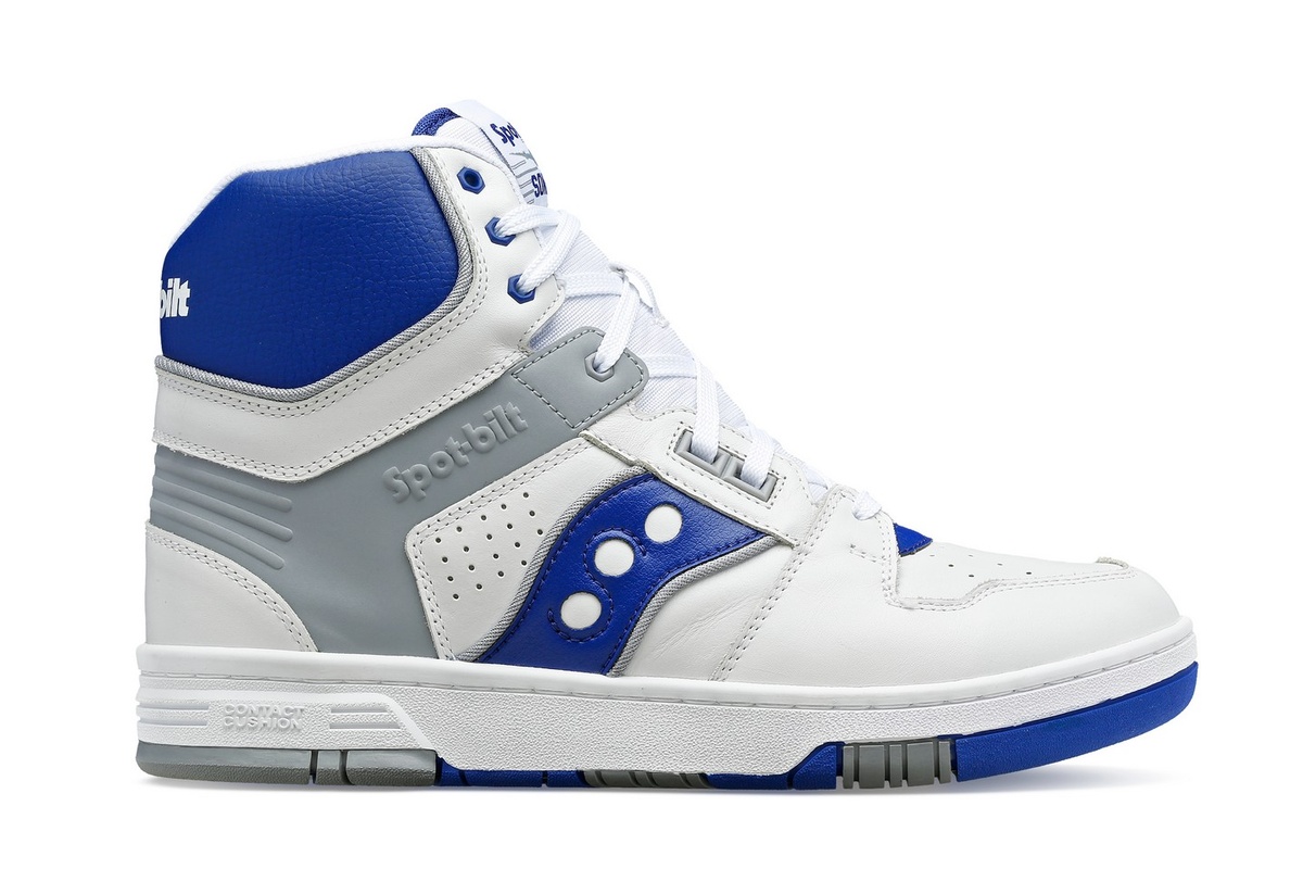 Spot-Bilt by Saucony - Sonic High - White/Royal - S70748-1