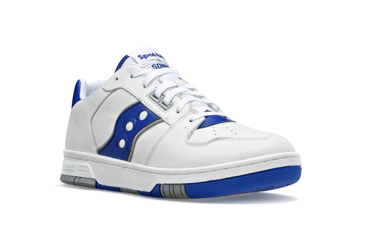 Spot-Bilt by Saucony - Sonic Low - White/Royal - S70749-1