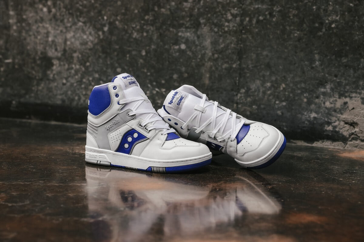 Spot-Bilt by Saucony - Sonic High - White/Royal - S70748-1