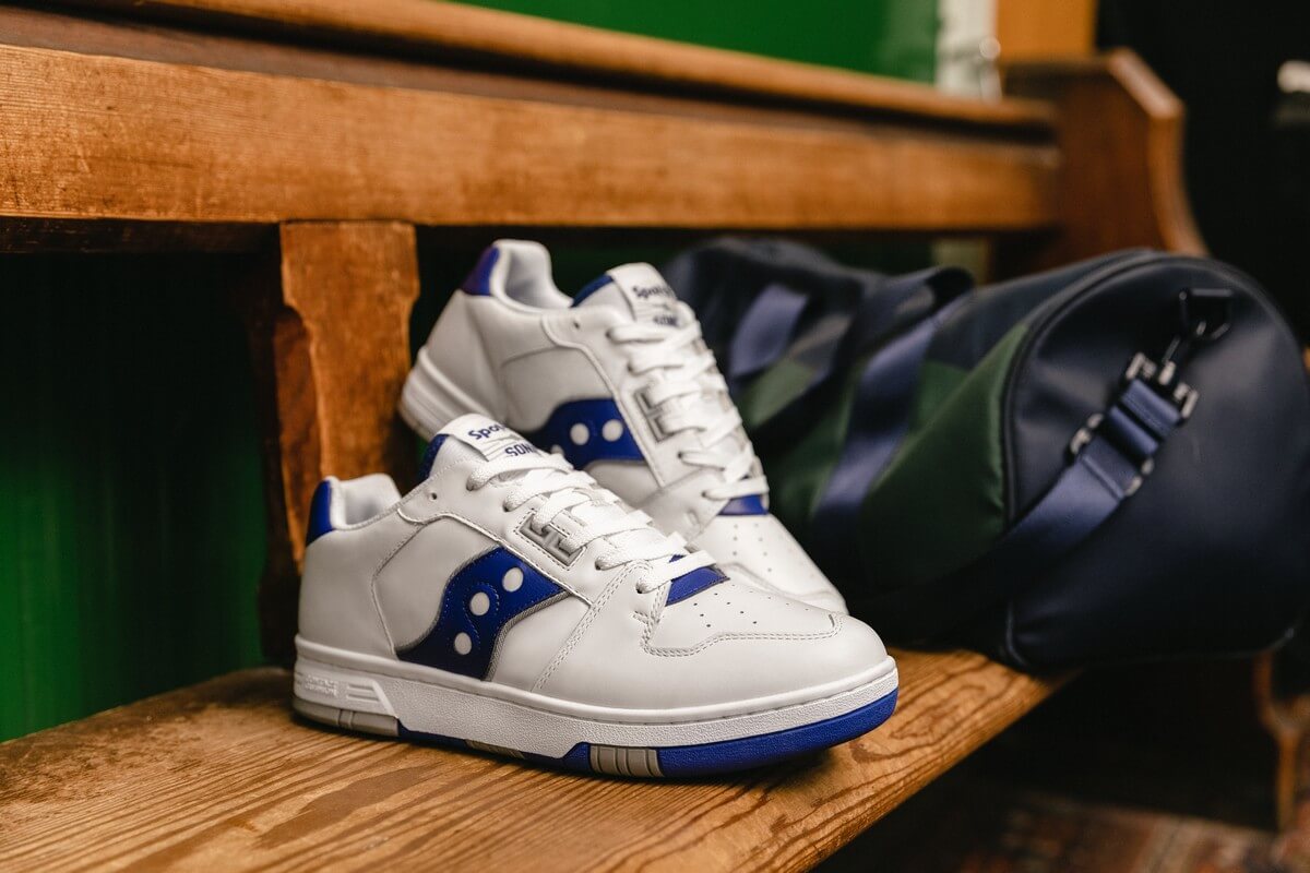 Spot-Bilt by Saucony - Sonic Low - White/Royal - S70749-1