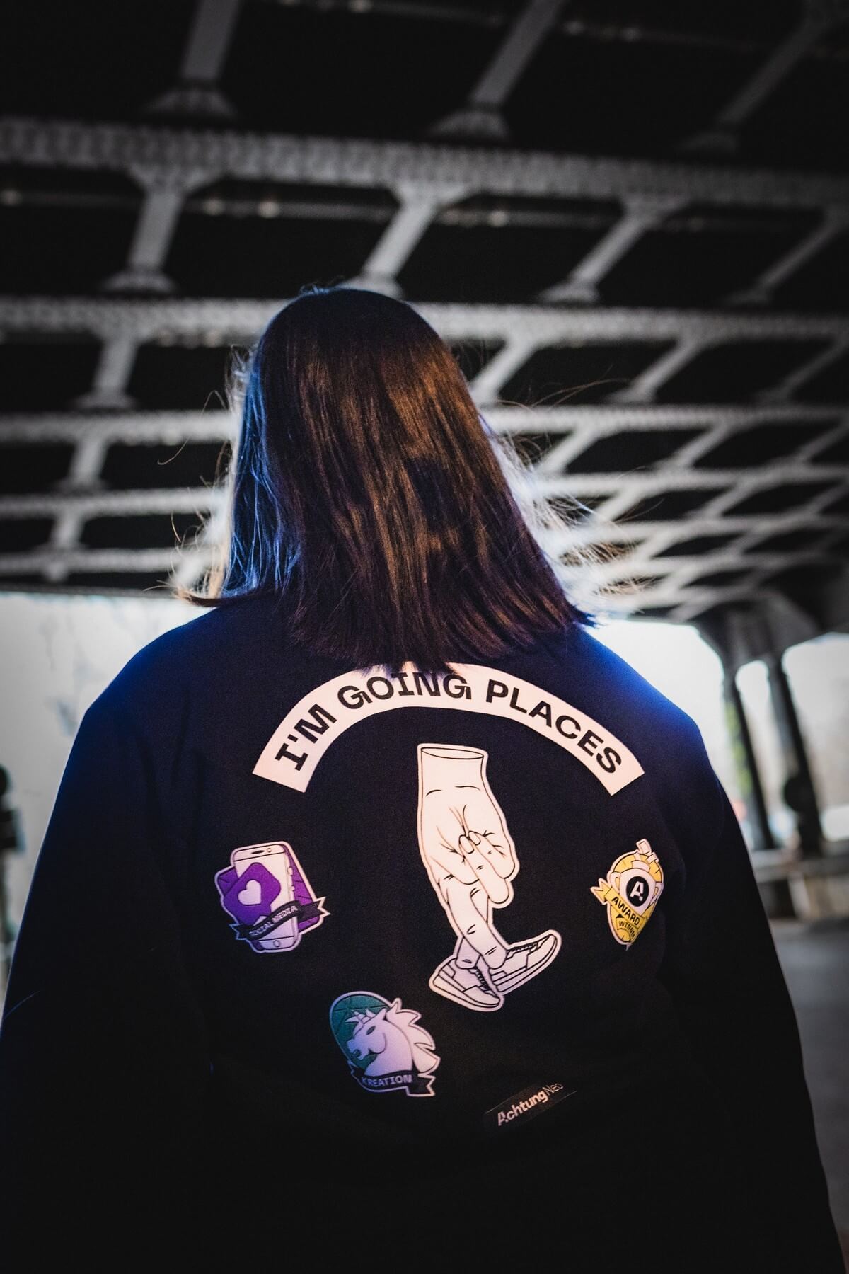 "I’m going places"—Hikmet Sugoer designs a company sweater for Achtung!