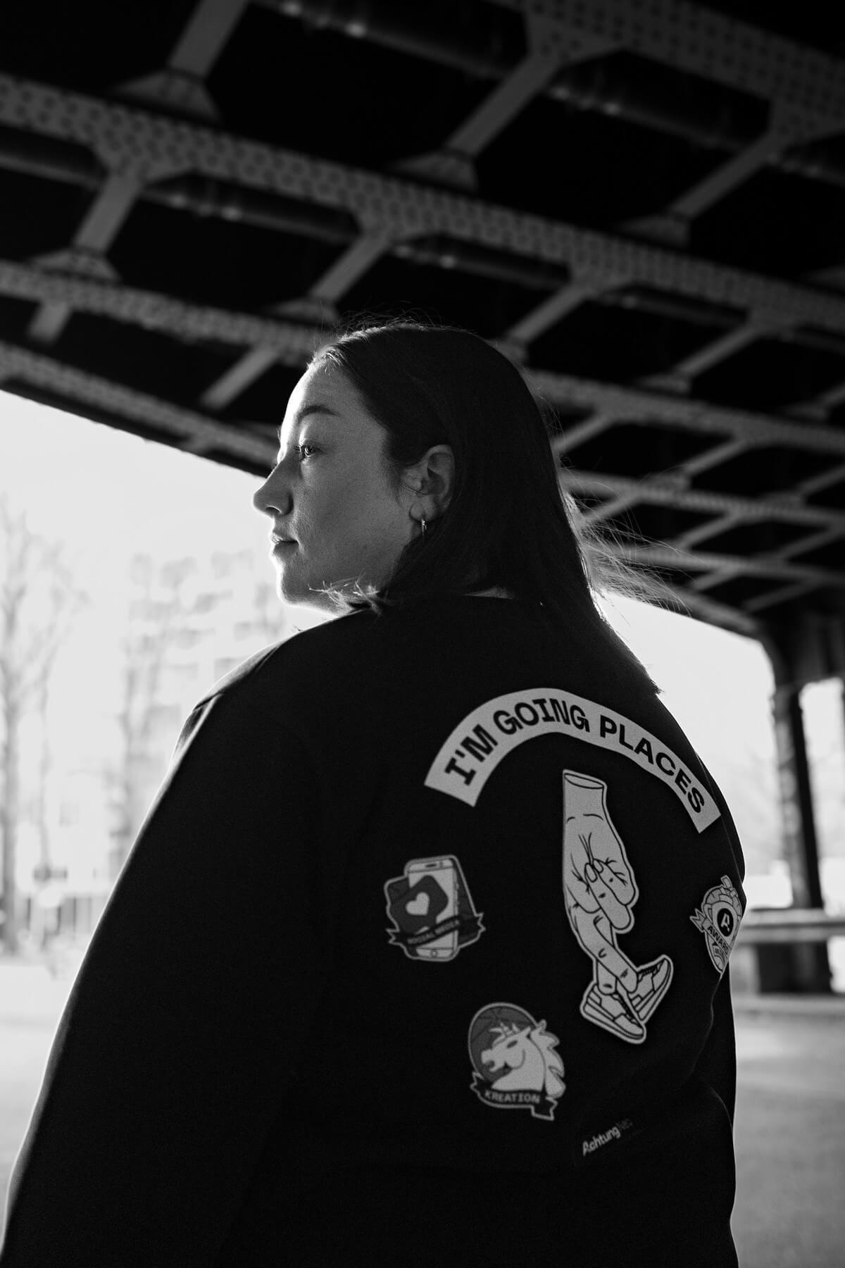 "I’m going places"—Hikmet Sugoer designs a company sweater for Achtung!