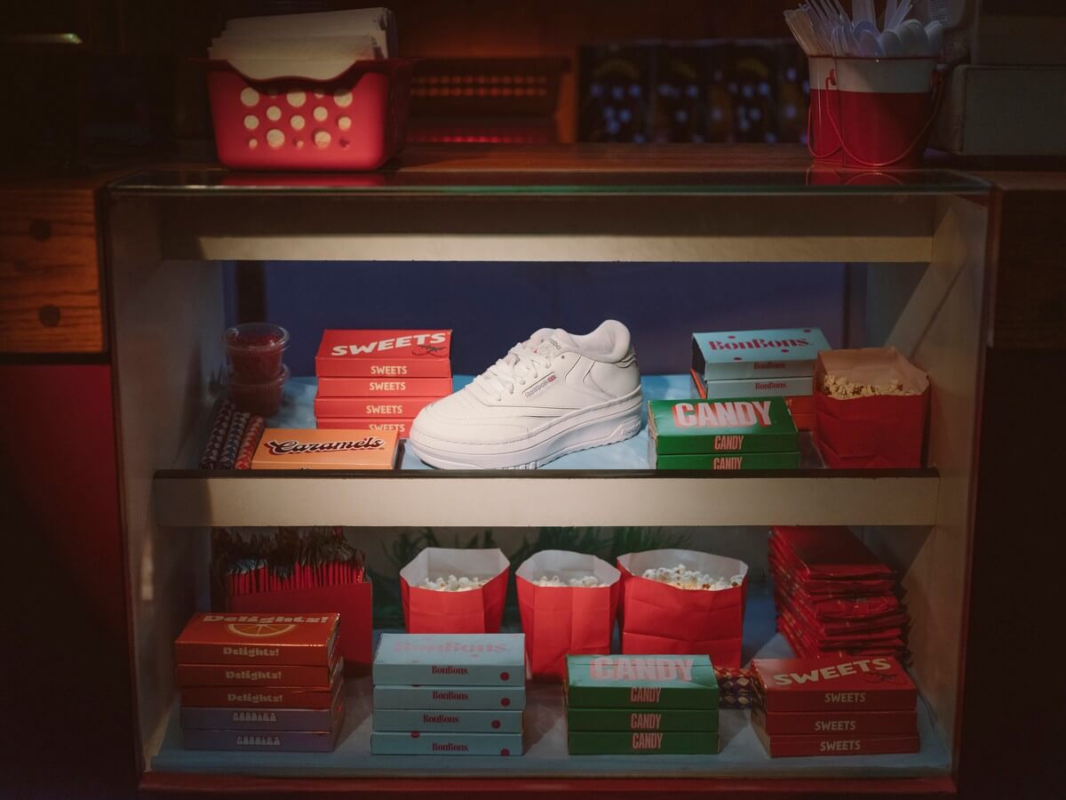 Reebok "Extras" Platform Club C & Classic Leather
