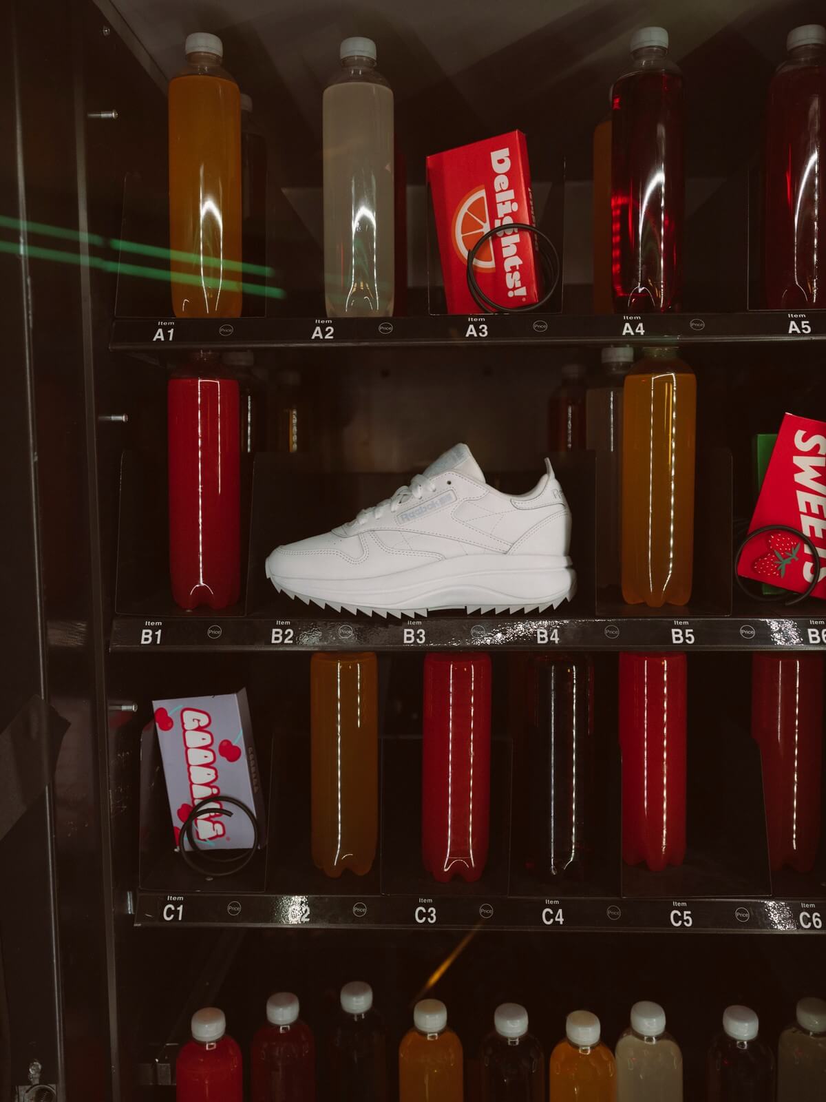 Reebok "Extras" Platform Club C & Classic Leather