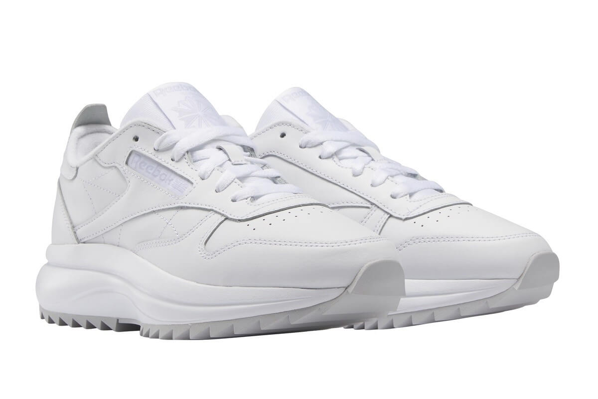 Reebok "Extras" Classic Leather - White/White - HQ7196
