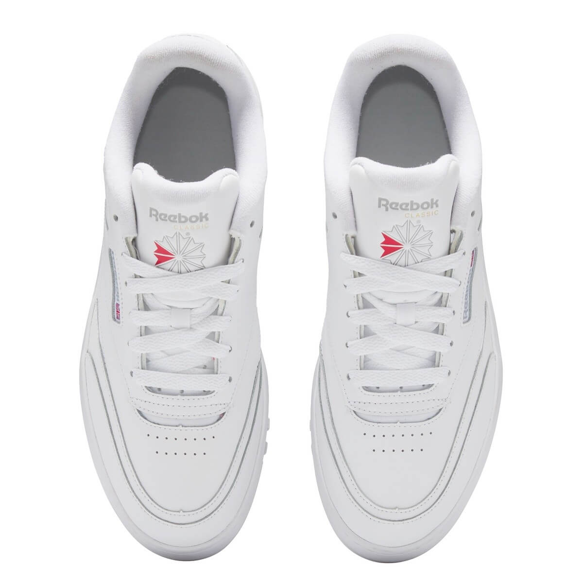 Reebok "Extras" Platform Club C & Classic Leather