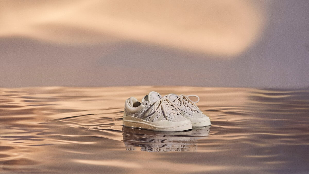adidas Originals x Bad Bunny Campus - Footwear White / Aluminium / Chalk White - FZ5823
