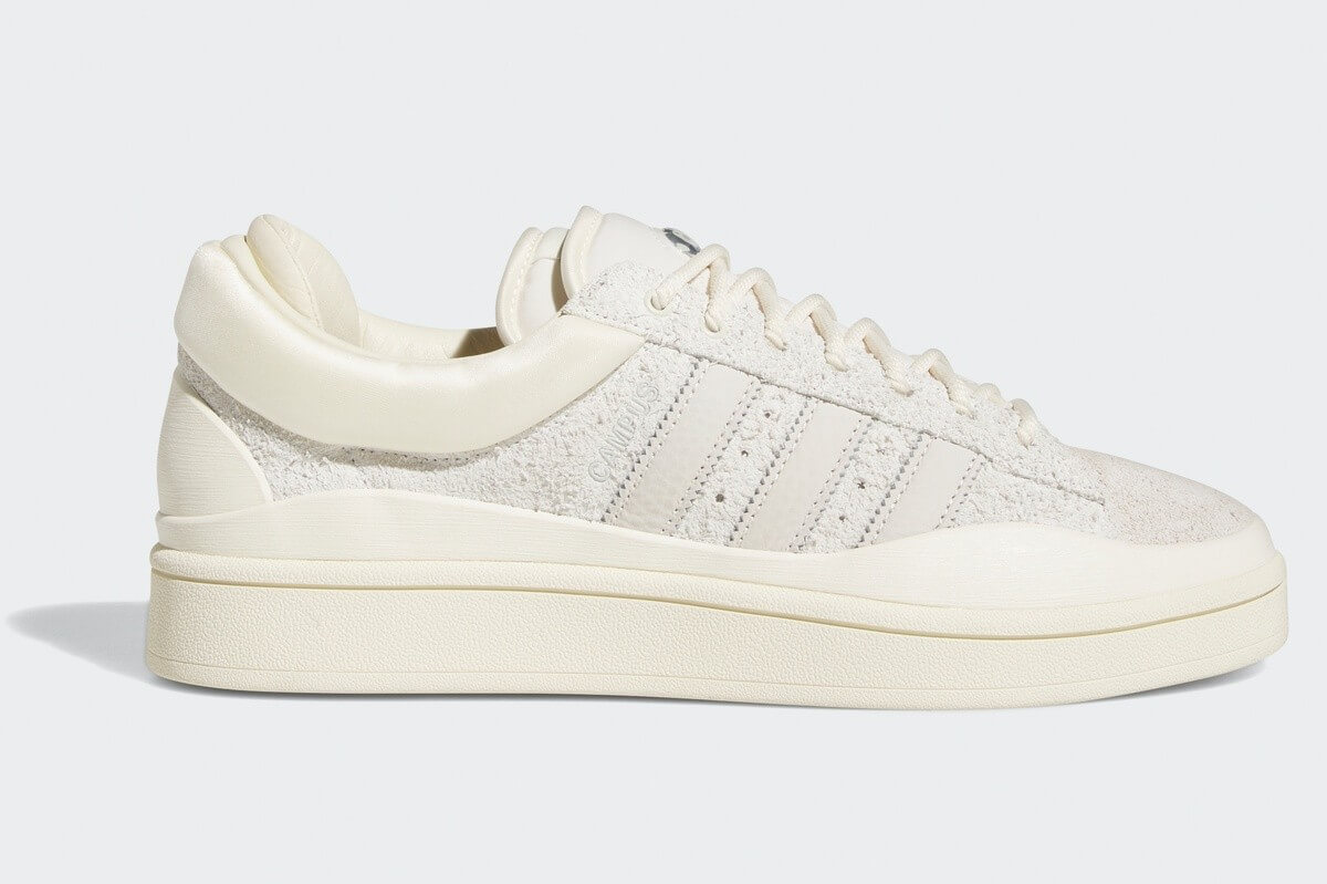 adidas Originals x Bad Bunny Campus - Footwear White / Aluminium / Chalk White - FZ5823