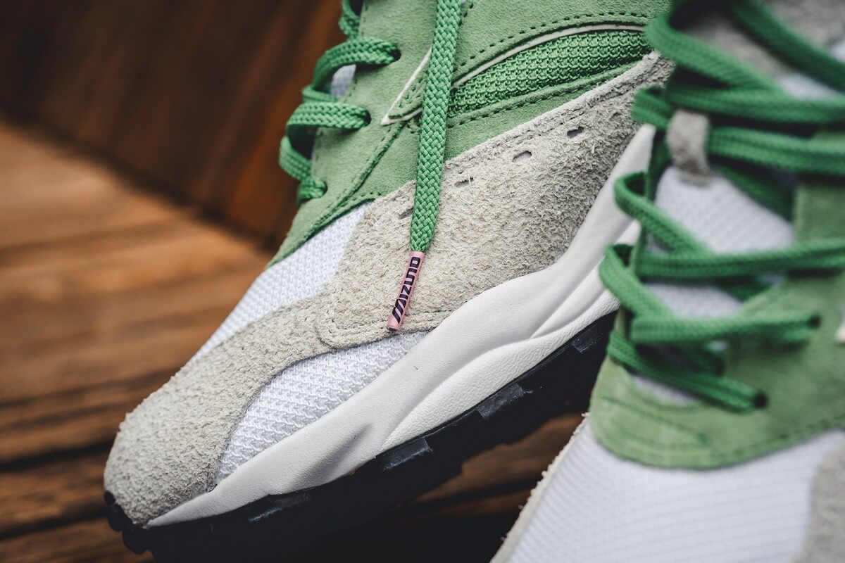 Mizuno x Hikmet Sugoer Contender "Snowdrop" - Whity Onyx / Green Moss / Antique Moss- D1GD222401