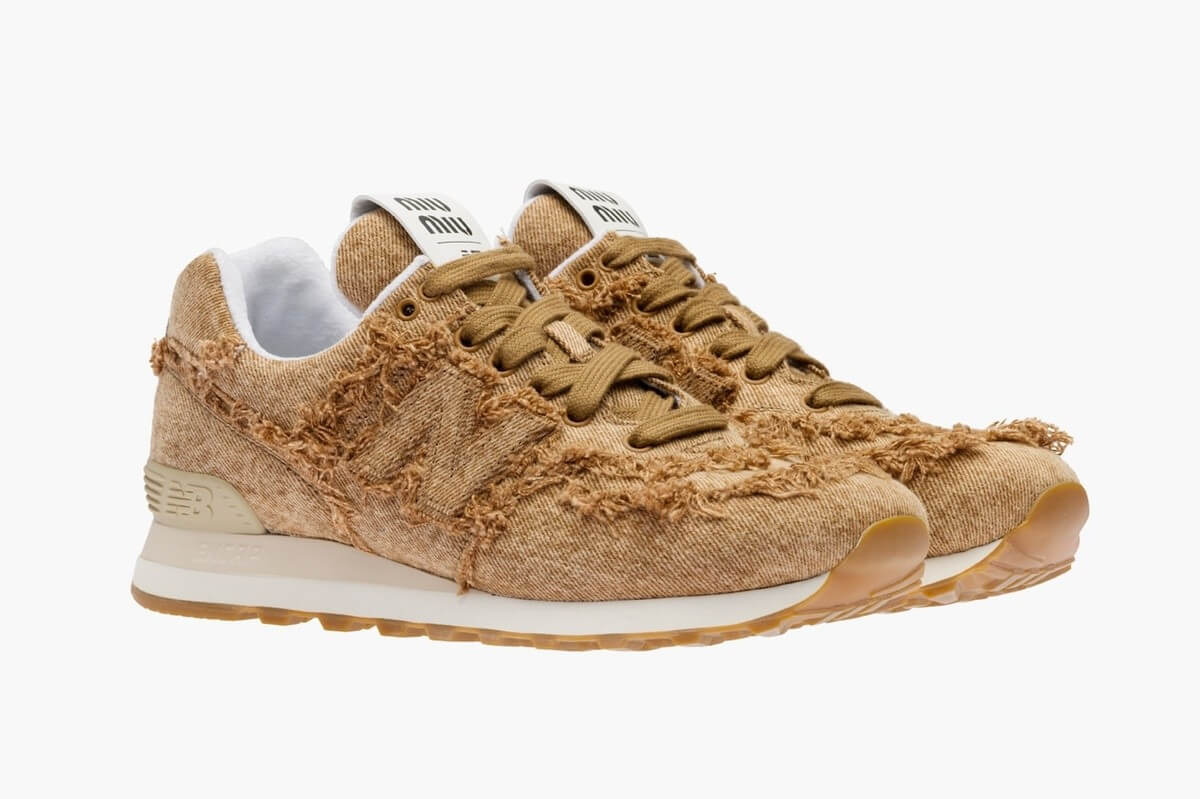 New Balance x Miu Miu 574 Brown