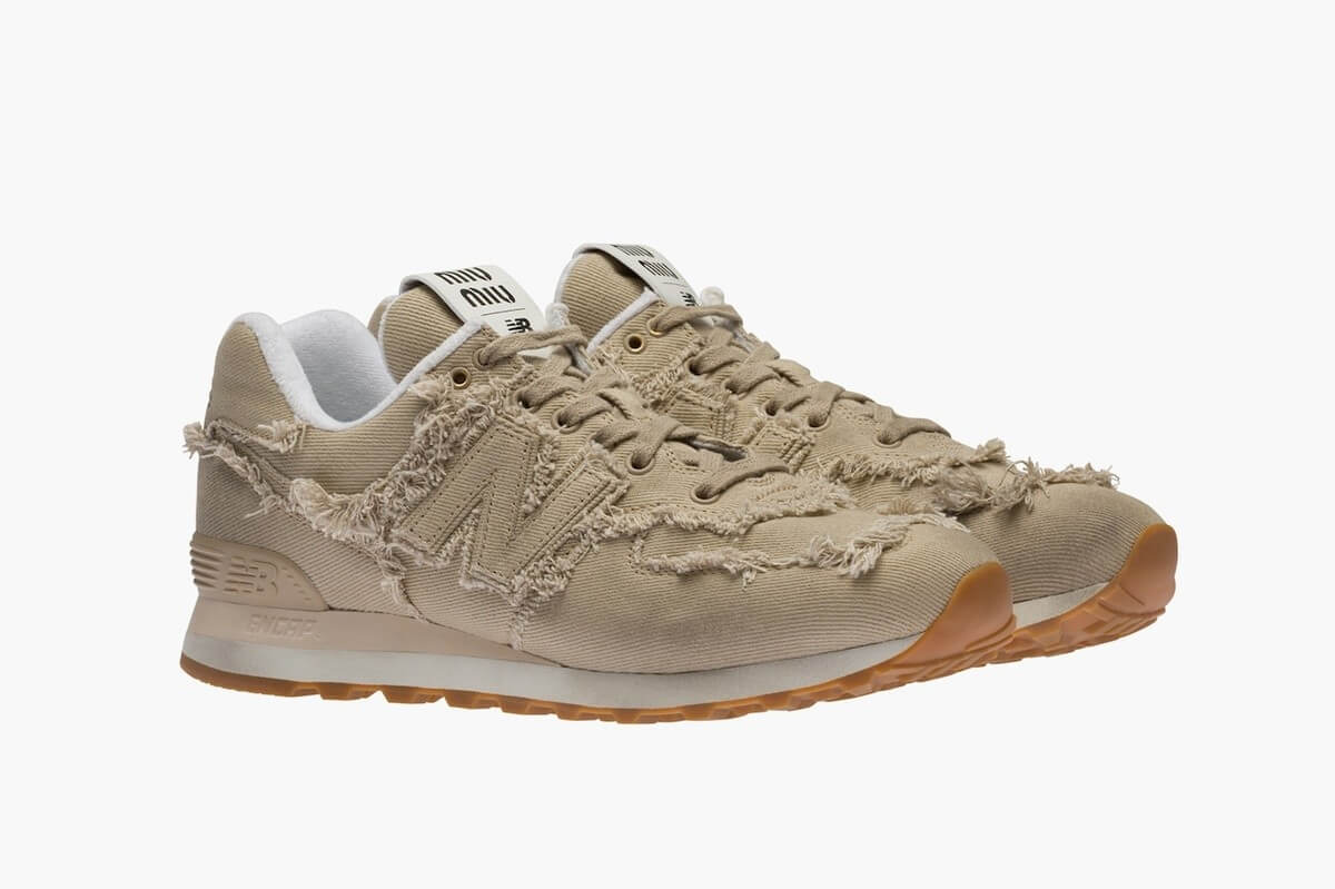 New Balance x Miu Miu 574 Beige