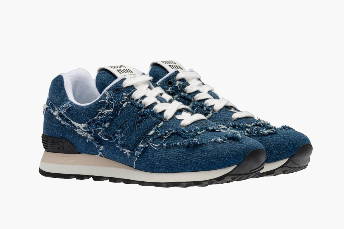 New Balance x Miu Miu 574 Blue