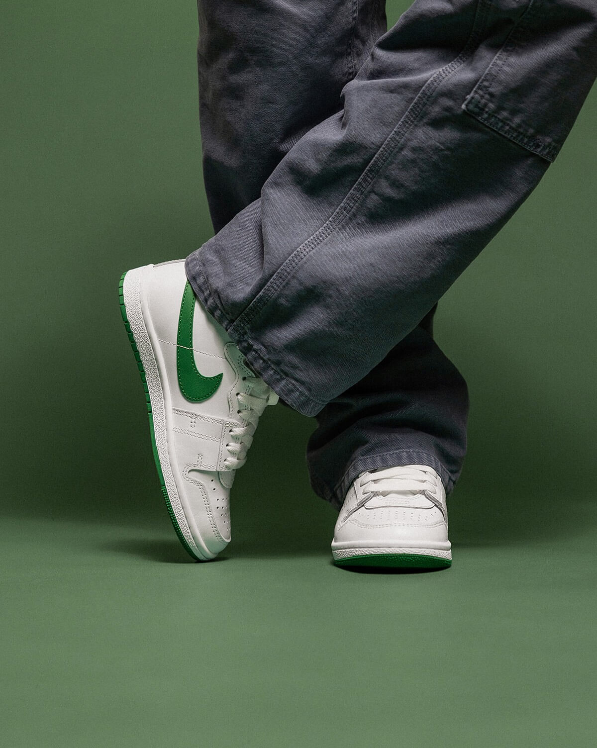 Nike Air Ship SP "Pine Green" White / Pine Green / White - DX4976-103