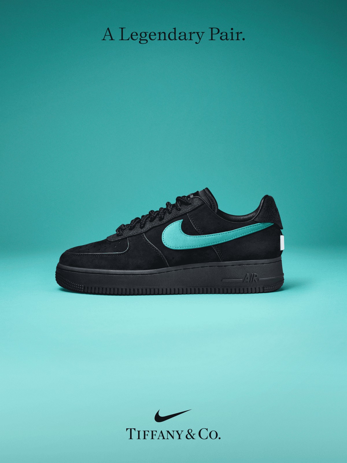 Nike x Tiffany & Co. Air Force 1 Low SP Black/Tiffany Blue